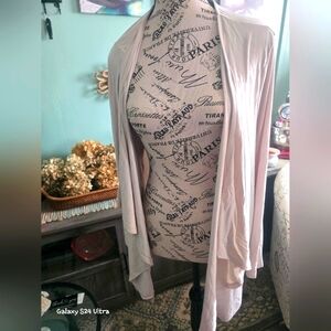 Torrid Ivory Colored Super Soft Drape Cardigan NWOT Sz 14/16(1)